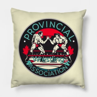 Provincial Wrestling Association Pillow