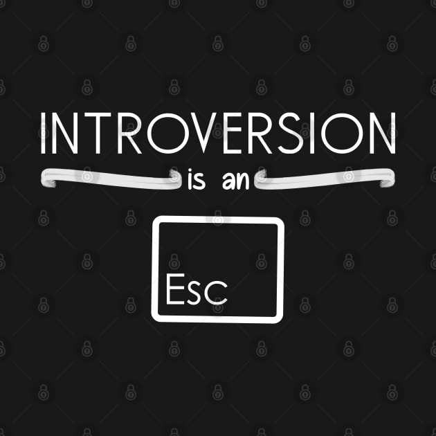 Introversion is an escape by giovanniiiii