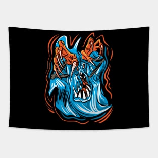 Halloween Haunted Scary Ghost Tapestry