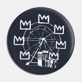 Banksy wheel carnaval Pin