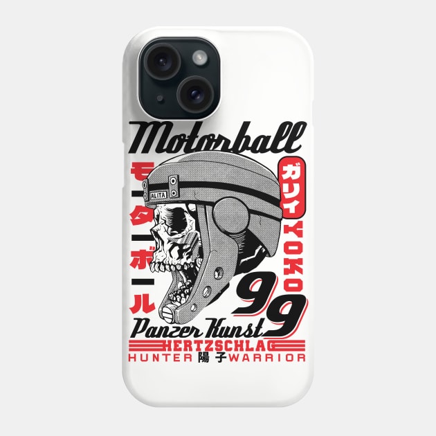 Mototball 99 v3 Phone Case by Krobilad