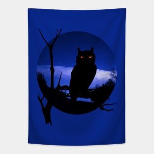 Night owl Tapestry