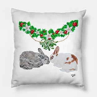 Christmas Card Series 1 - Design 10 Pillow