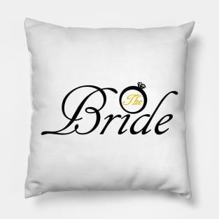 The Bride Wedding Accessories Pillow