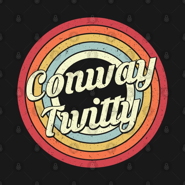 Conway Proud Name Retro Rainbow Tribute by Alien Landscape Store