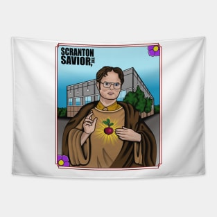 THE SCRANTON SAVIOR Tapestry