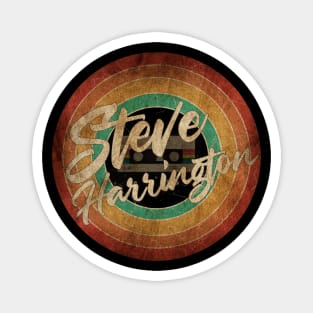 Steve Harrington Vintage Circle Art Magnet