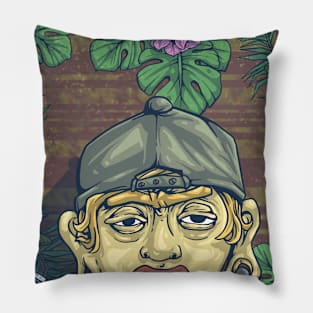 cartoon tshirt design with my style Pillow