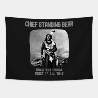 Chief Standing Bear Ponca Tapestry