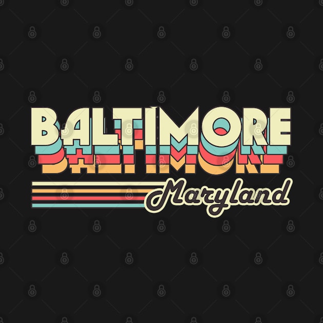 Baltimore town retro by SerenityByAlex