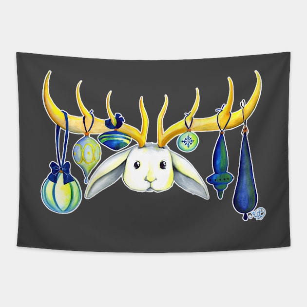 Ornamental Jackalope Tapestry by SimplyKitt