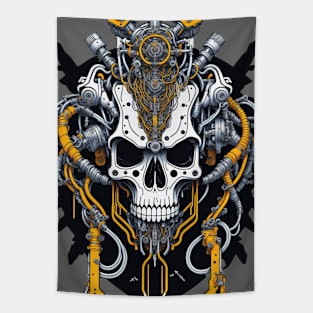 Mecha Skull S01 D92 Tapestry