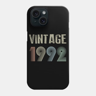 Vintage 1992 28th Birthday Gift Men Women Phone Case