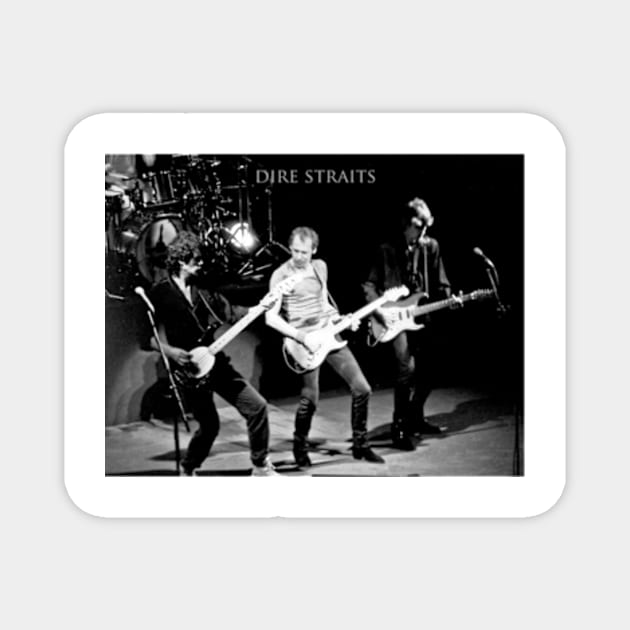 Dire Straits Men Graphic Magnet by BanyakMau