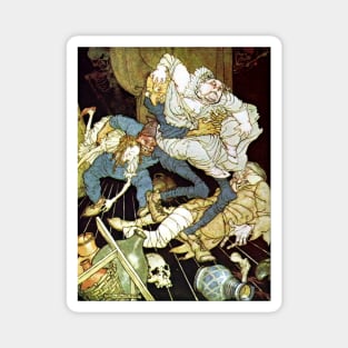 King Pest - Arthur Rackham for Edgar Allan Poe Magnet