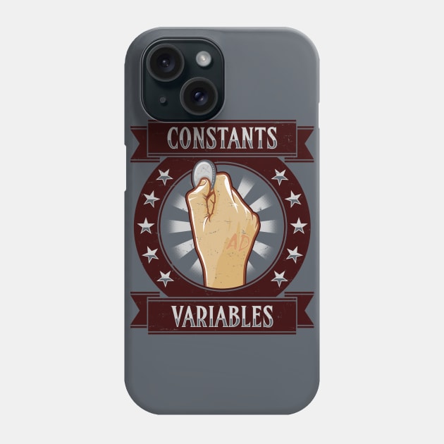 Constants & Variables Phone Case by adho1982