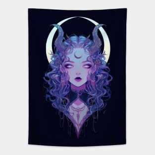 Moon Demon Tapestry