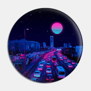 Neon Traffic Pin