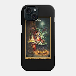 The Goddess Cerridwen The Star Tarot Card Phone Case