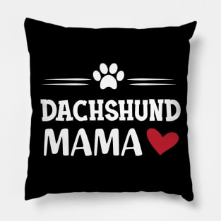 Dachshund Dog Mama Pillow