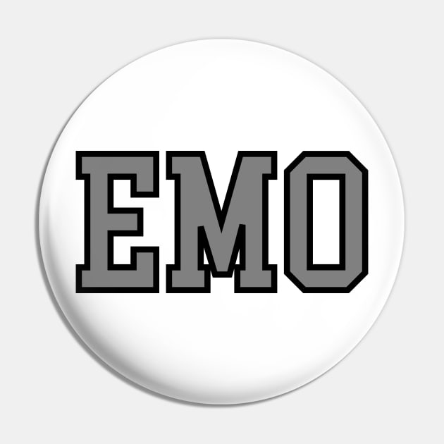 emo collegiate Pin by byTimmyVelvet