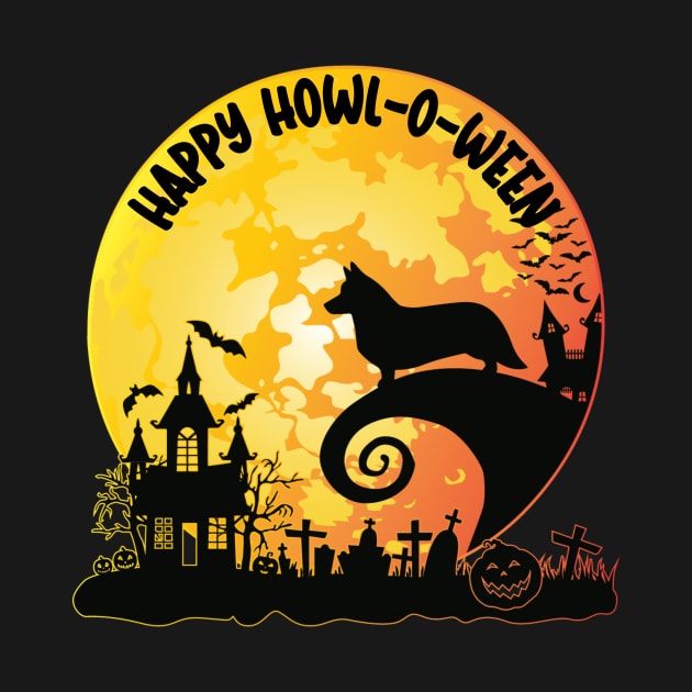 Corgi Howl-o-ween Shirt, Spooky Season Shirt, Dog Mom Shirt, Dog Lovers Shirt, Dog People, Dog Lovers Gift, Spooky Dog Shirt, Halloween Gift by HoosierDaddy