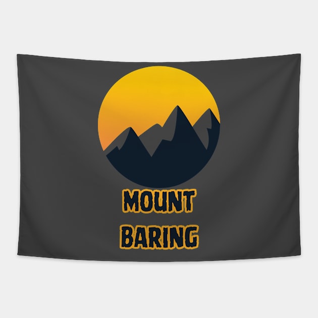 Mount Baring Tapestry by Canada Cities