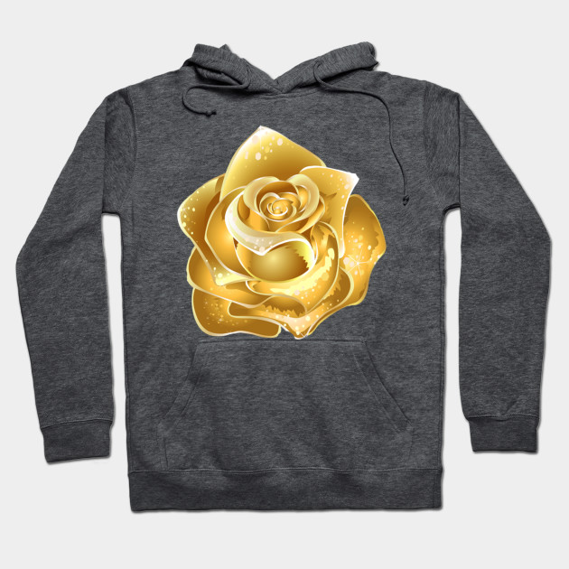 golden roses hoodie