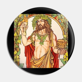 Dionysus Greek deity Pin