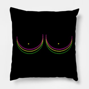 mardi gras party costume Pillow