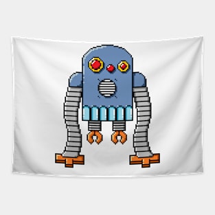 Pixel Robot 114 Tapestry