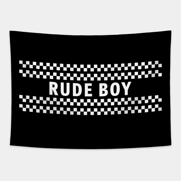 Rude Boy Tapestry by bryankremkau