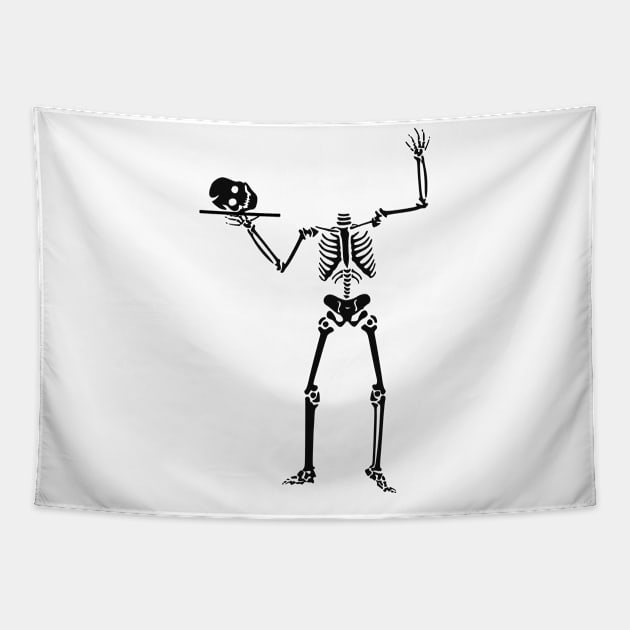 Skeleton Tapestry by be yourself. design