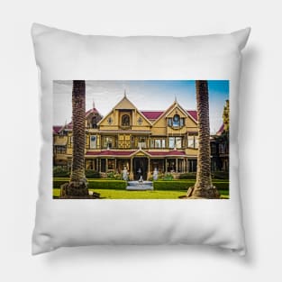 Winchester Mystery House Pillow