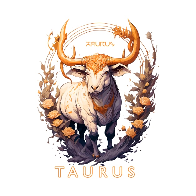 Zodiac sign Taurus by Emotiondesign