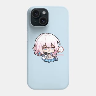 Honkai Star Rail Chibi March 7th Phone Case