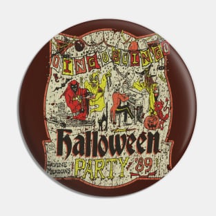 Oingo Boingo Halloween Party 1989 Pin