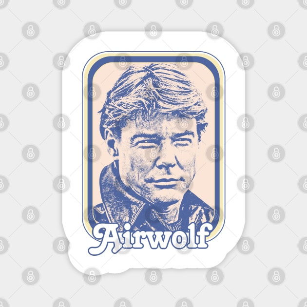 Airwolf  /// Retro 80s Style Magnet by DankFutura