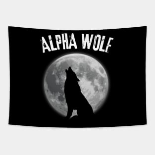 Alpha Wolf Tapestry