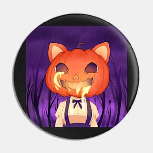 pumpkin cat Pin