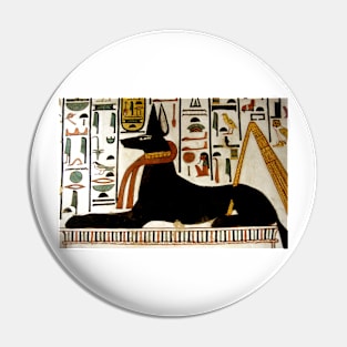 Ancient Egyptian god Anubis (E905/0395) Pin