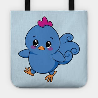 Blue Chicken Tote