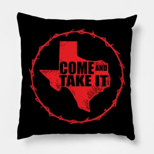 come and take it texas Pillow