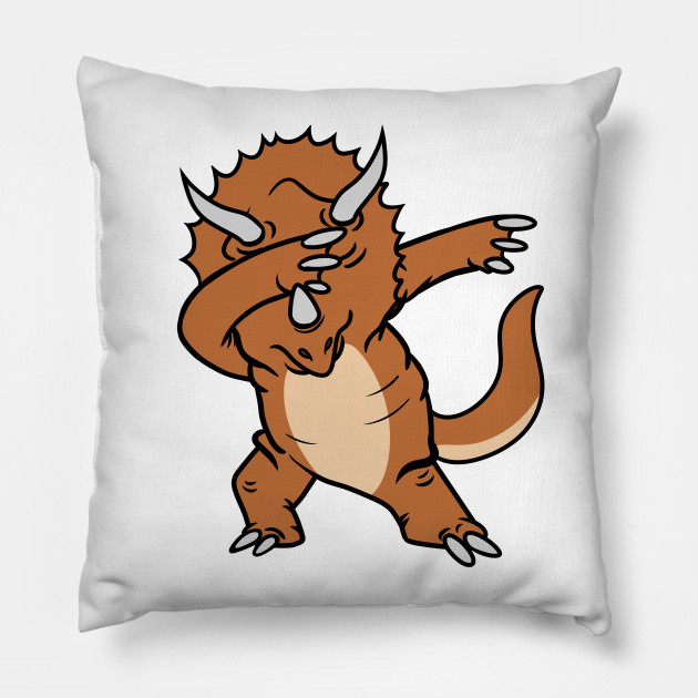 triceratops pillow