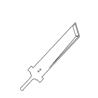 Ex Soldier[white](FFVII) Magnet