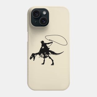 Cowboy and dinosaur Phone Case