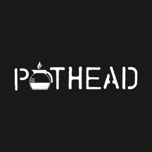 Pothead White HRZ T-Shirt