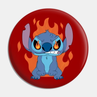 Angry Stitch Pin