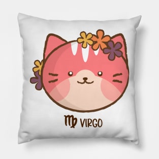 Virgo Cat Pillow