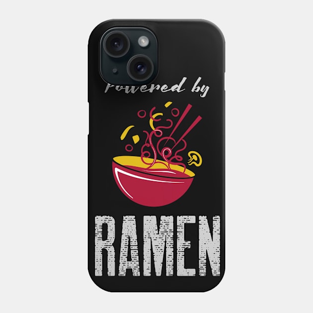 Powered by Ramen Phone Case by Harry C